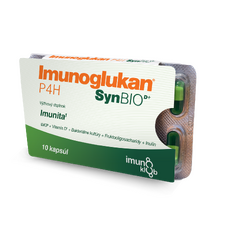 Imunoglukan p4h® synbiod+ multipack 10x10 kapsúl - blister_mockup