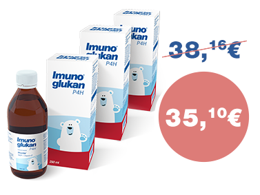 Výhodný balíček 3 produktov Imunoglukan P4H® 250 ml