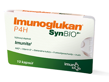 ImunoglukanP4H® SynBIOD+ 10 kapsúl