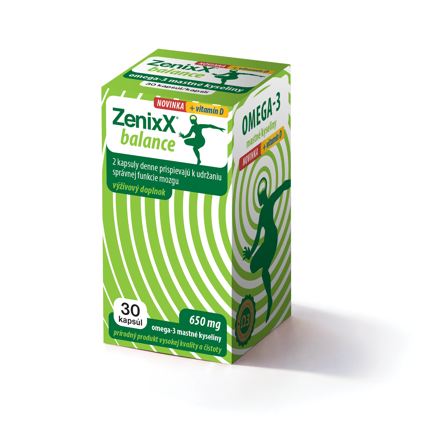 Omega 3 mastné kyseliny. ZenixX® Balance 30 kapsúl • Imunoklub.sk