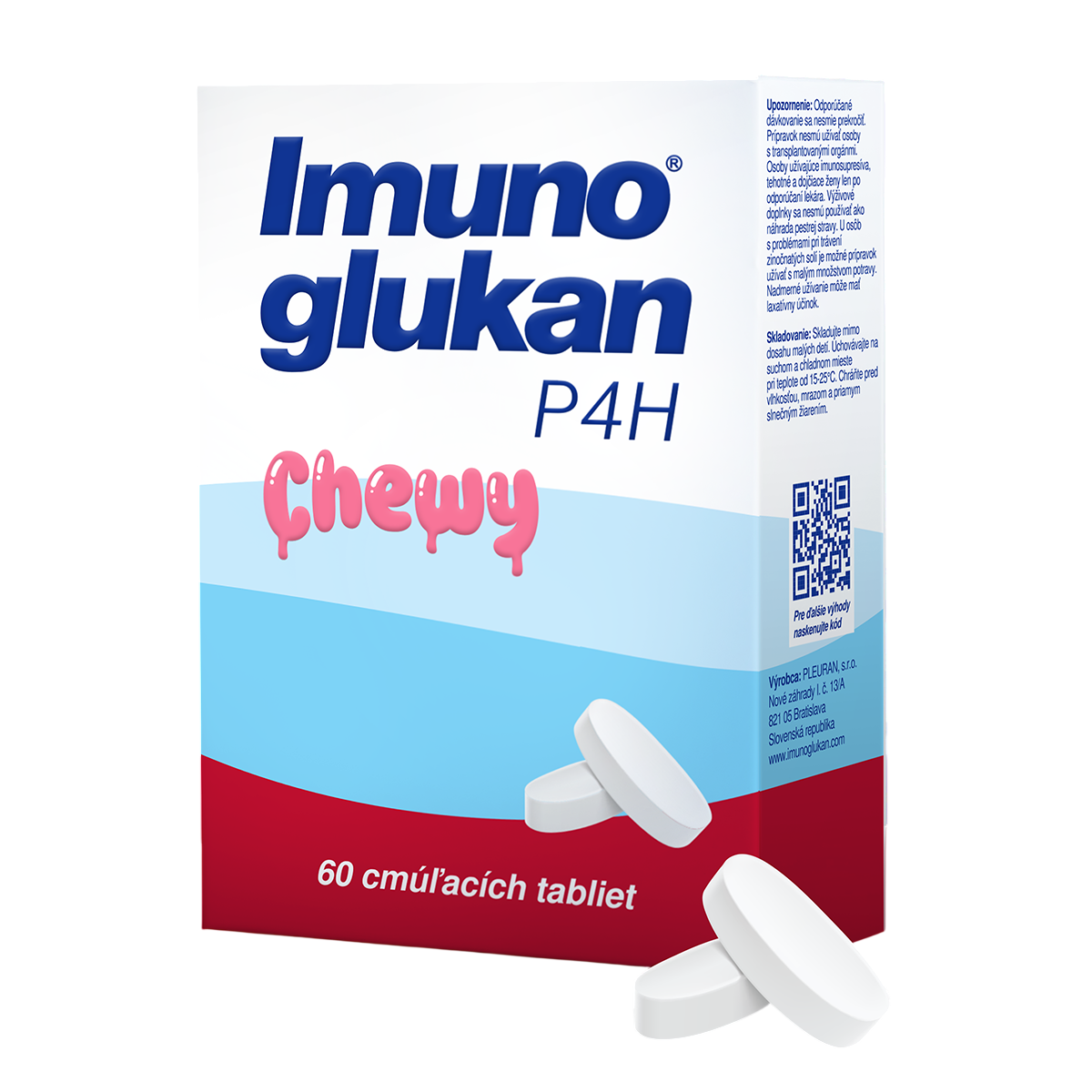 Imunoglukan P4H® cmúľacie tablety