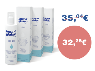 Výhodný balíček 3 produktov Imunoglukan P4H® lotion 250 ml