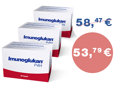 E-shop Výhodný balíček 3 produktov Imunoglukan P4H® 60 kapsúl